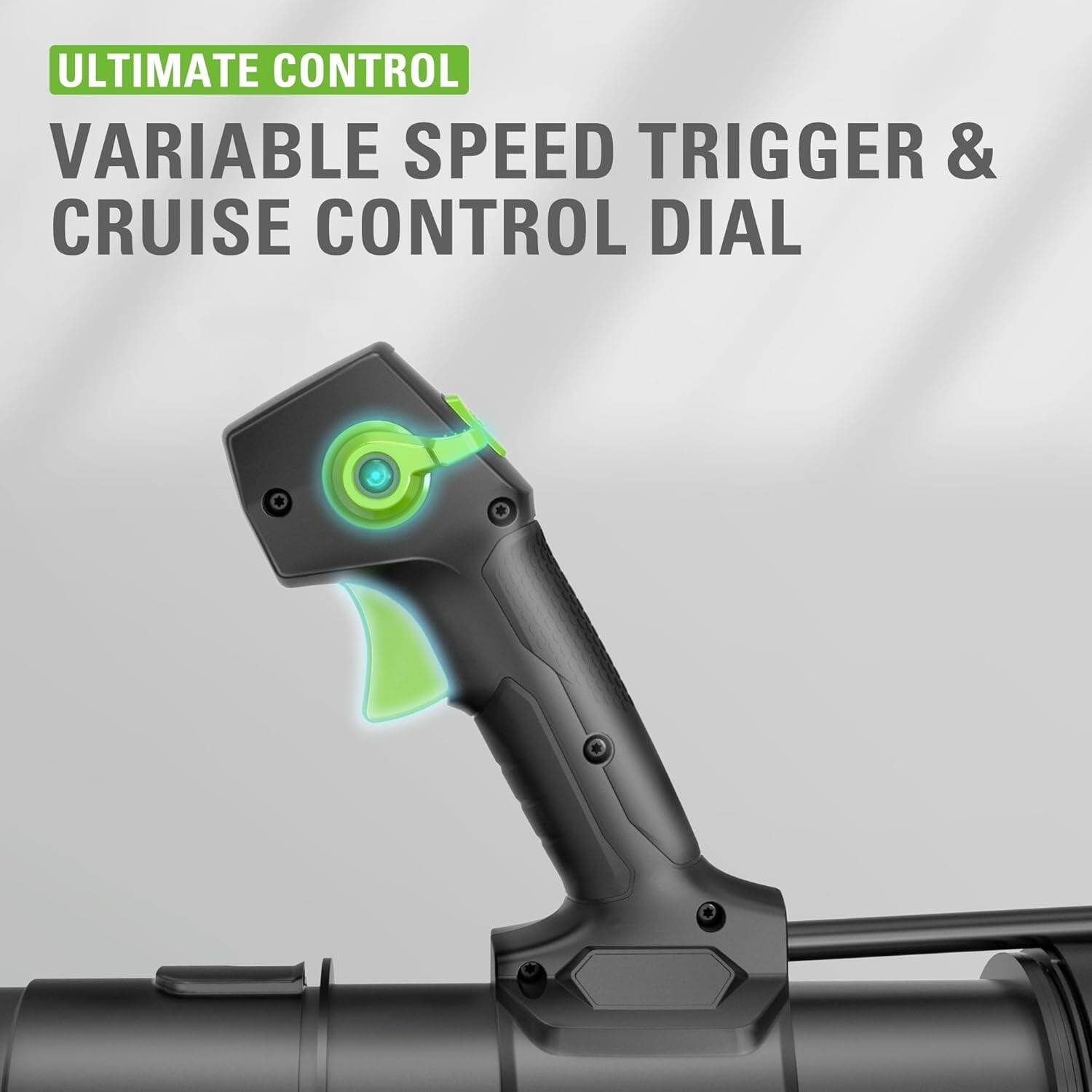 ULTIMATE CONTROL  
VARIABLE SPEED TRIGGER & CRUISE CONTROL DIAL
