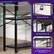 Height Adjustable Shelf
1. Iron Hook
2. Cup Holder
3. X Crossbar for Steadiness