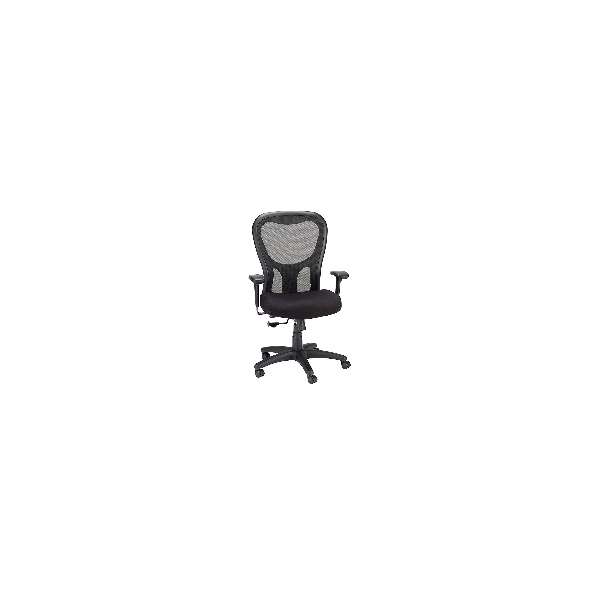 Tempur-Pedic - Ergonomic Fabric/Mesh Swivel Task Chair, (TP9000-C-BLK) - Black
