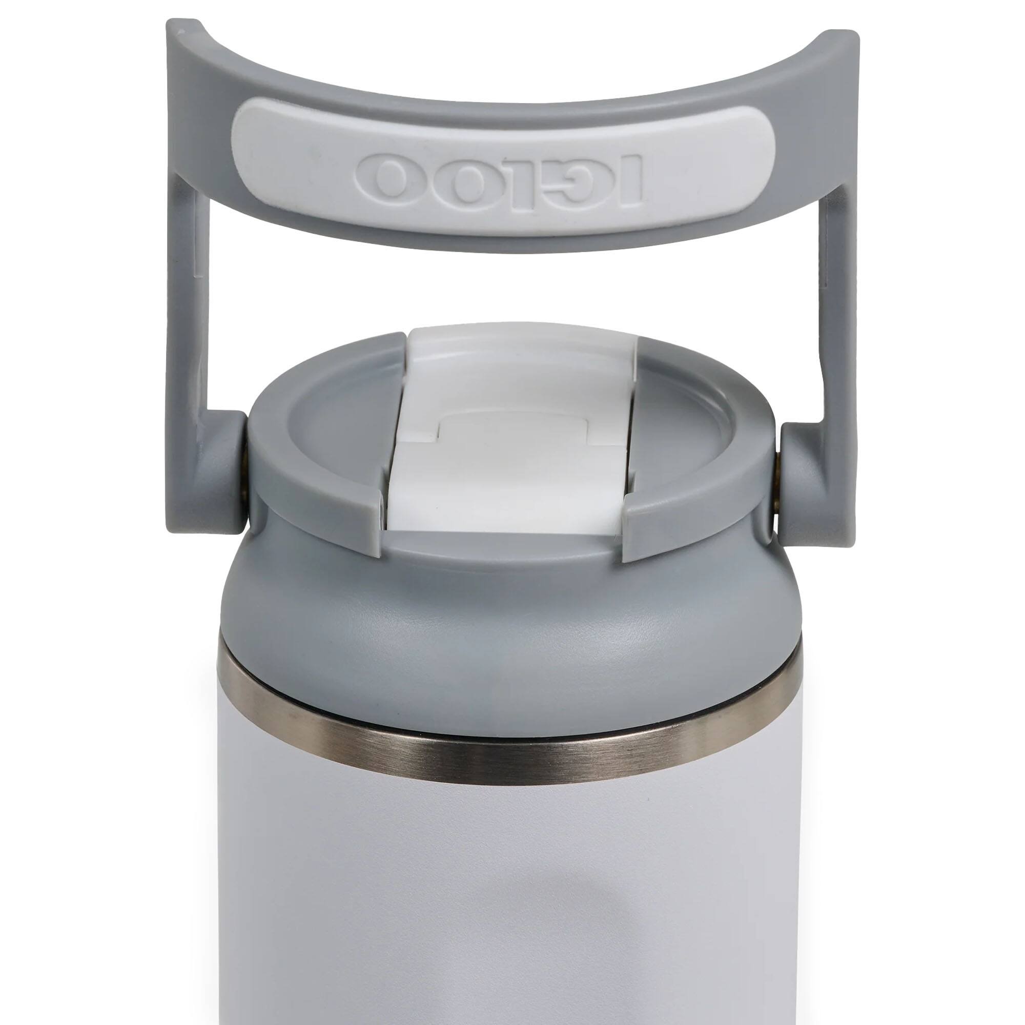 Alt View 4. Igloo - IGLOO 20 oz. Sport Sipper Bottle, White - White.