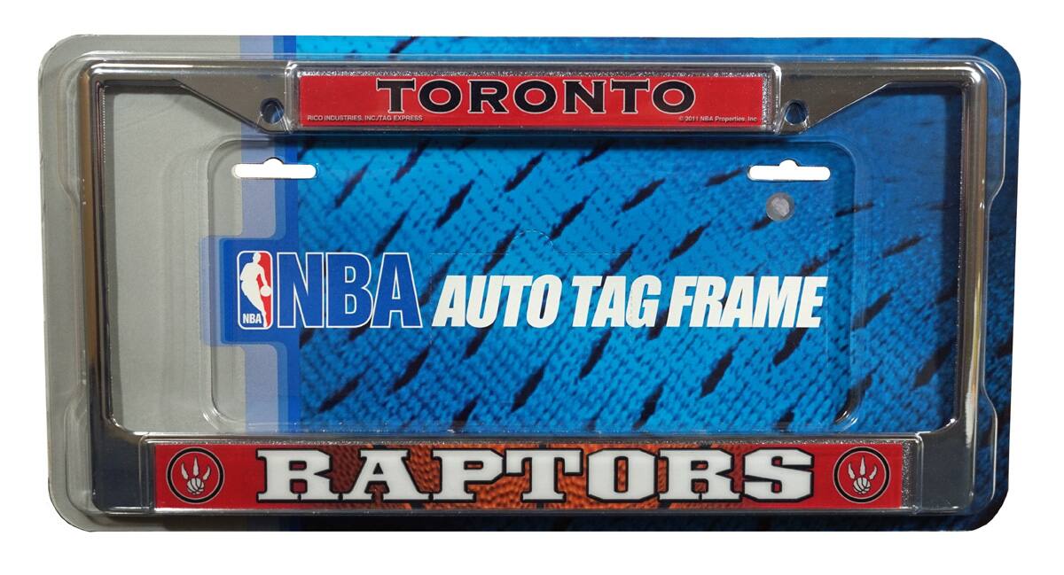 TORONTO  
RICO INDUSTRIES INCUTAG EXPRESS  

NBA AUTO TAG FRAME  

RAPTORS