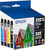 Designed for Excellence Epson 232 XL EPSON High-capacity Grande capacit QR Black Noir PUSH APPUNEZ TM/C XL 232 232 Black TM/MC FF Standard-capacity Capacit standard BK Noir II Cyan Magenta Jaune Yellow Claria