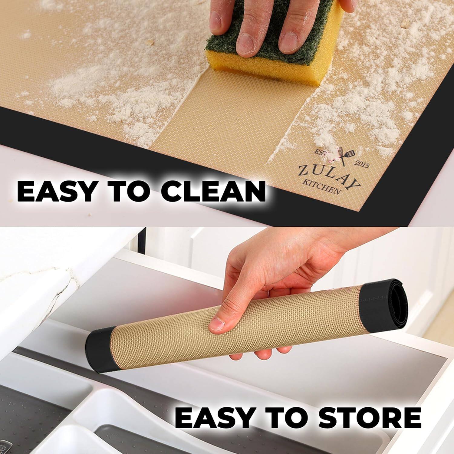 EST 2015  
EASY TO CLEAN  
ZULAY KITCHEN  
EASY TO STORE