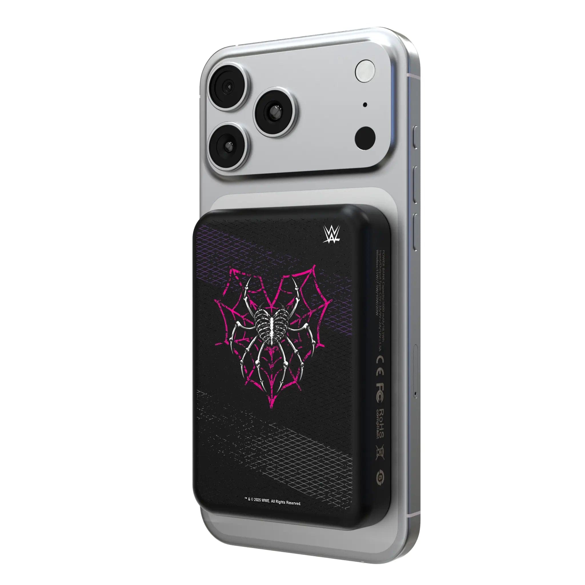 Keyscaper - WWE Steel Wireless Mag Power Bank - AJ Lee price history on PriceWatchPro