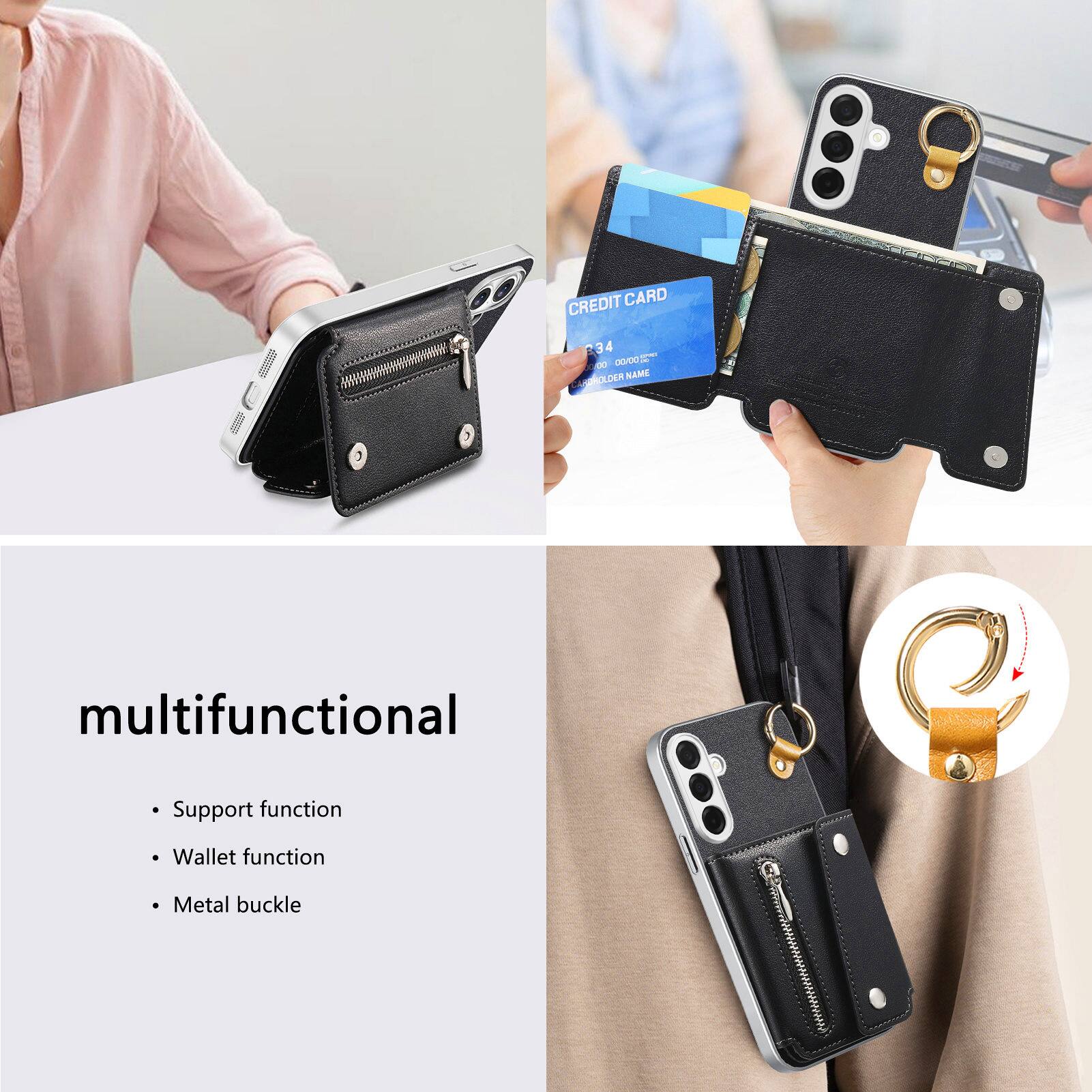 CREDIT CARD 34 00 88 CARDHOLDER NAME

multifunctional
- Support function
- Wallet function
- Metal buckle