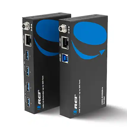 HOBT-USB3 11 EBZU-TBOH 1.SA USB HOST 2 IA : 330 feet 3 REI Extender 3.2 USB 9 RCI feet 220 to dn Extender 3.2 USB USB3-EX330R-K Sender