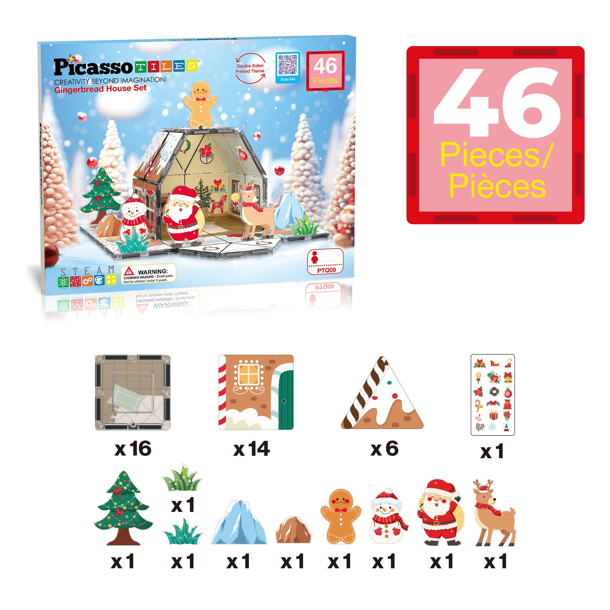 Picasso T I I E S CREATIVITY BEYOND MAGINATION! Gingerbread House Set Cadie Soan Printed - - - 46 Pieces 46 Pieces/ Pices STEAM WARNING DAE - - A.  - - -  - - -  - - -  - - -  - - -  - - -  - - -  - - -  - - -  - - -  - - -  - - -  - - -  - - -  - - -  - - -  - - -  - - -  - - -  - - -  - - -  - - -  - - -  - - -  - - -  - - -  - - -  - - -  - - -  - - -  - - -  - - -  - - -  - - -  - - -  - - -  - - -  - - -  - - -  - - -  - - -  - - -  - - -  - - -  - - -  - - -  - - -  - - -  - - -  - - -  - - -  - - -  - - -  - - -  - - -  - - -  - - -  - - -  - - -  - - -  - - -  - - -  - - -  - - -  - - -  - - -  - - -  - - -  - - -  - - -  - - -  - - -  - - -  - - -  - - -  - - -  - - -  - - -  - - -  - - -  - - -  - - -  - - -  - - -  - - -  - - -  - - -  - - -  - - -  - - -  - - -  - - -  - - -  - - -  - - -  - - -  - - -  - - -  - - -  - - -  - - -  - - -  - - -  - - -  - - -  - - -  - - -  - - -  - - -  - - -  - - -  - - -  - - -  