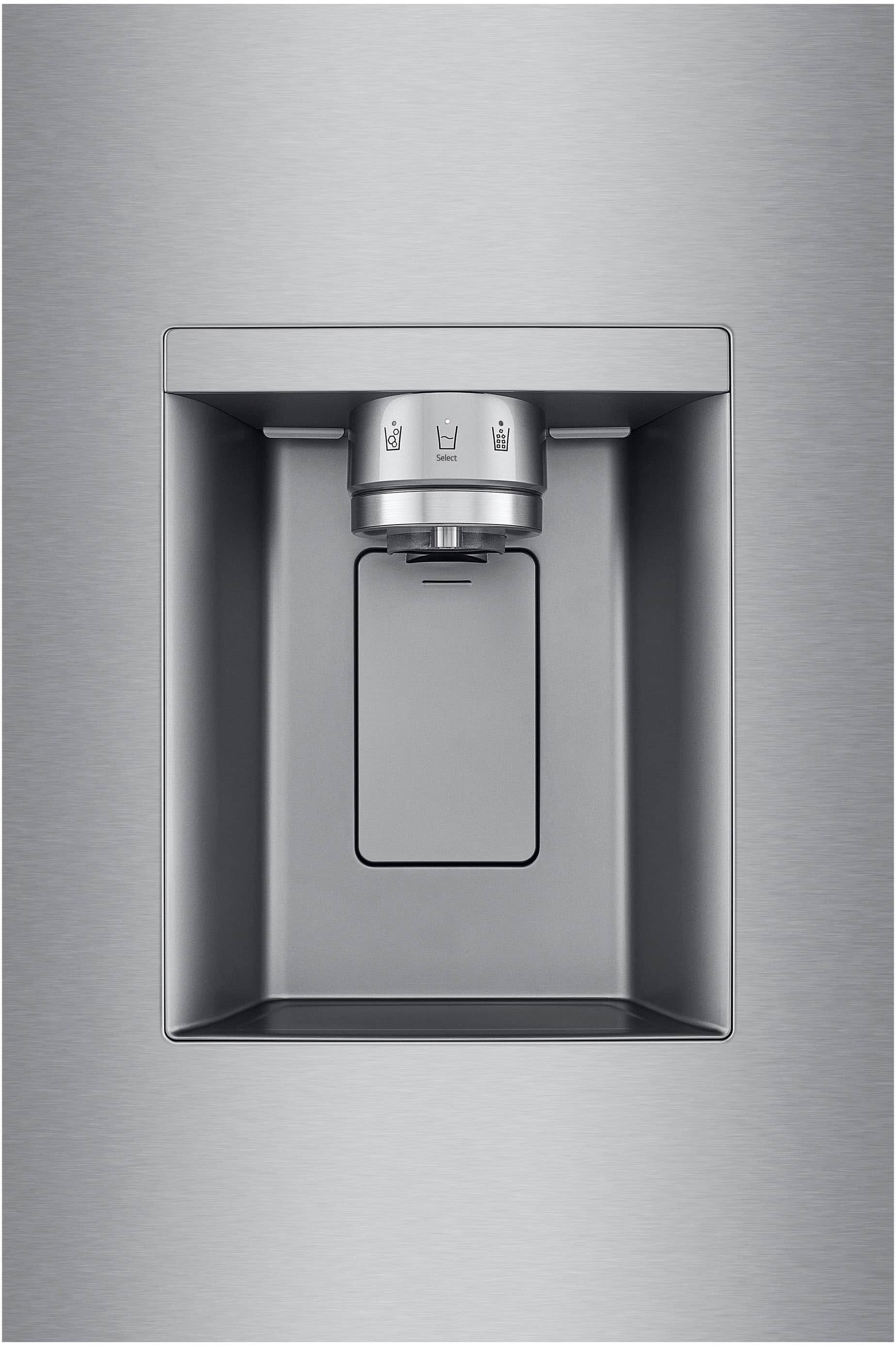 Alt View 19. LG - Counter-Depth MAX 23.7 Cu. Ft. French Door Smart Refrigerator with Zero Clearance - PrintProof Stainless Steel.