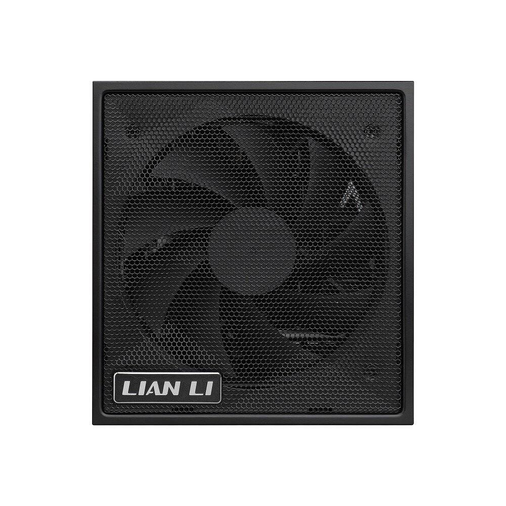 Back. Lian Li - SX 1200W Full Modular ATX Form Factor Power Supply with 12V-2x6 Cable - ATX 3.1 & PCIE 5.1 Compliant (SX1200P.B) - Black.