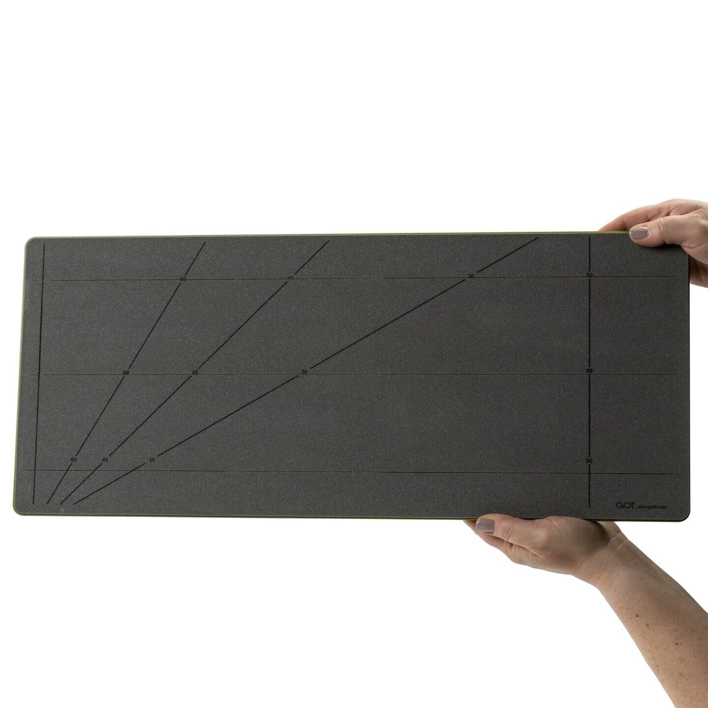 Back. AccuQuilt - GO! Fabric Cutting Dies; 3-1/2 inch; Strip Cutter - Black.