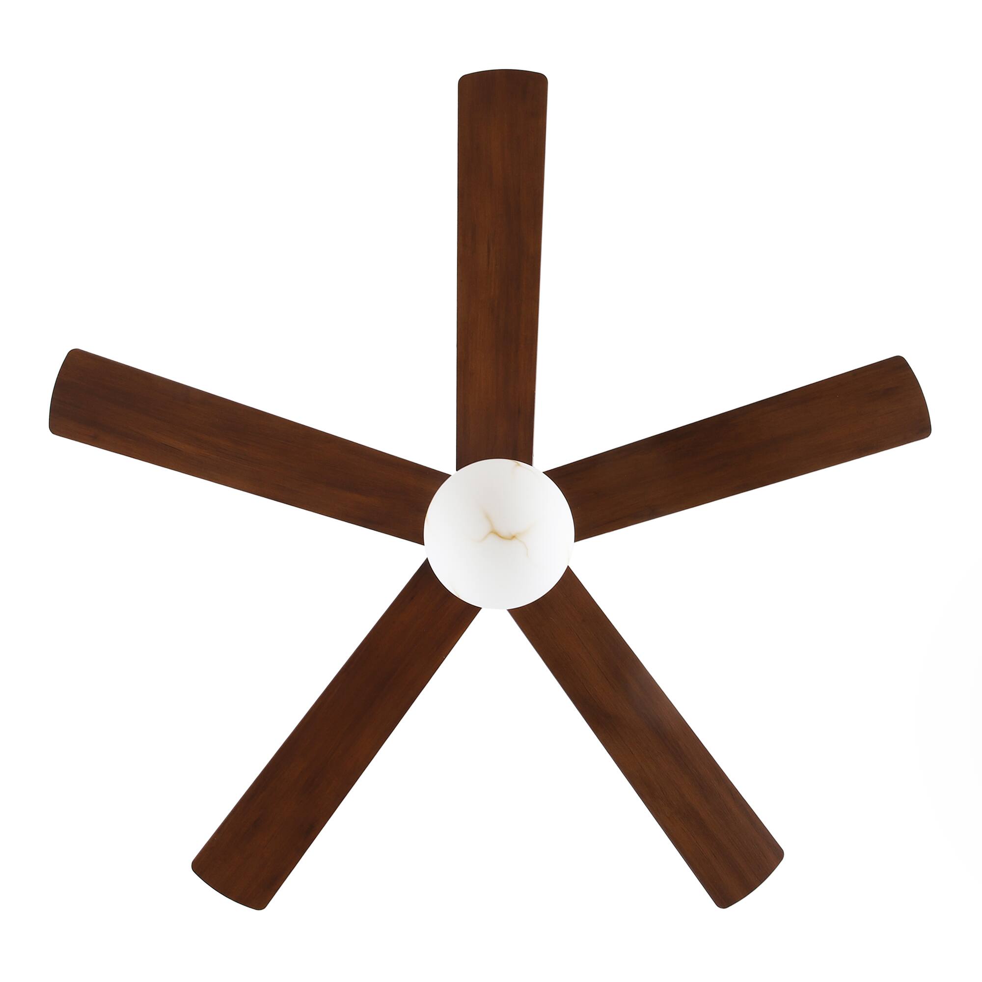 Alt View 9. Parrot Uncle - 52"  Low Profile Ceiling Fan with 3CCT Dimmable LED Light and Remote - Gold.