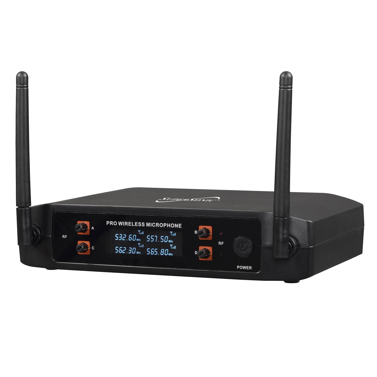 PRO WIRELESS MICROPHONE  
RF A  
Tune 532.60 - 557.50  
RF C  
Tune 562.30 - 565.80  
RF POWER