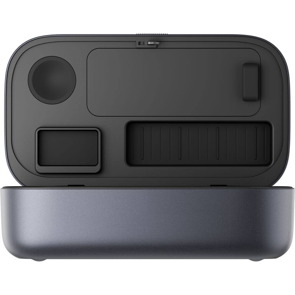Alt View 2. HOLLYLAND - Hollyland MELO P1 Charging Case (Space Gray) for MELO-P1 Combo & Ultimate Systems, Simultaneous Charging + More - Space Gray.