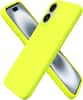 Front. Ornarto - ORNARTO Compatible with iPhone 16 Case 6.1", Liquid Silicone 3 Layers Full Covered Protective Cover-Fluorescent Yellow - Fluorescent Yellow.