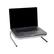Alt View 14. Mind Reader - Monitor Stand, Ventilated Laptop Riser, Desktop Organizer, Metal, 14.5"L x 11.25"W x 4.25"H, Set of 2 - Silver.