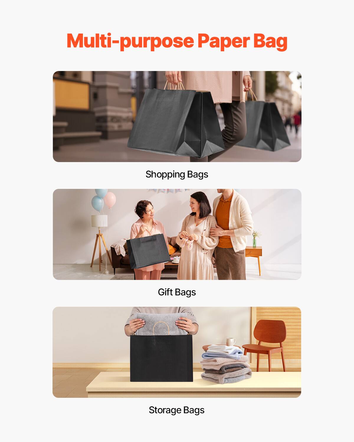 Multi-purpose Paper Bag

Shopping Bags

Gift Bags

Storage Bags