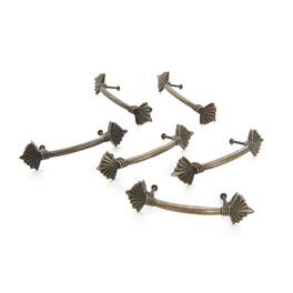 TX USA Corporation - 3.75 In Metal Drawer Handle Pull Set of 6 - Bronze