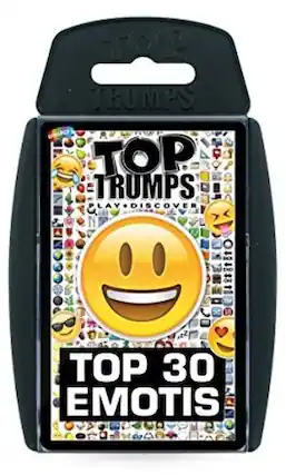 TOP TRUMPS
PLAY DISCOVER
TOP 30 EMOTIS