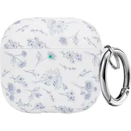 Front. SaharaCase - Inspire Series Case for Apple AirPods 4 and AirPods 4 with Active Noise Cancellation - Desert Flower.