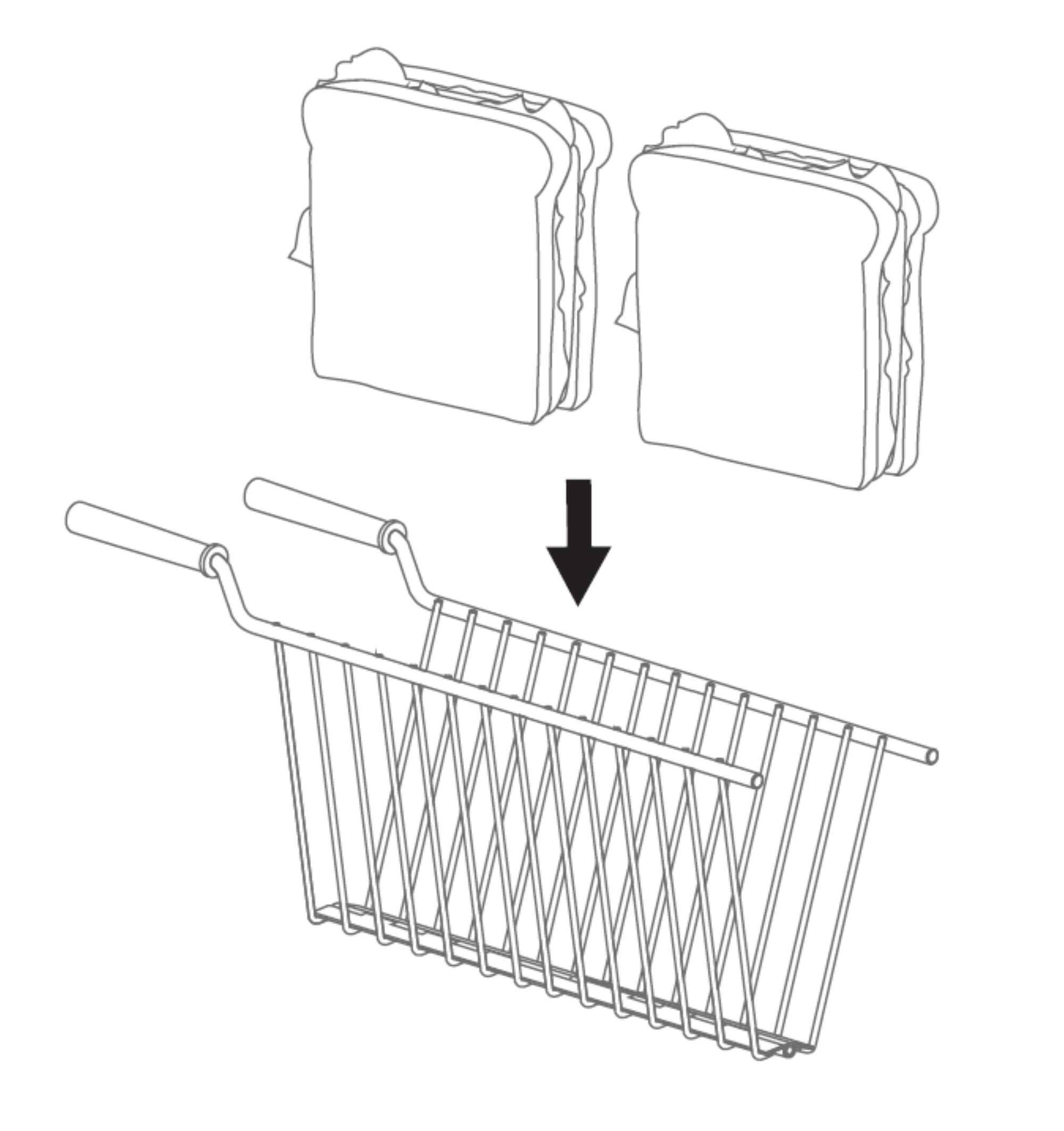 Alt View 3. ZWILLING - ZWILLING Enfinigy Toaster Sandwich Rack - Long - White - White.