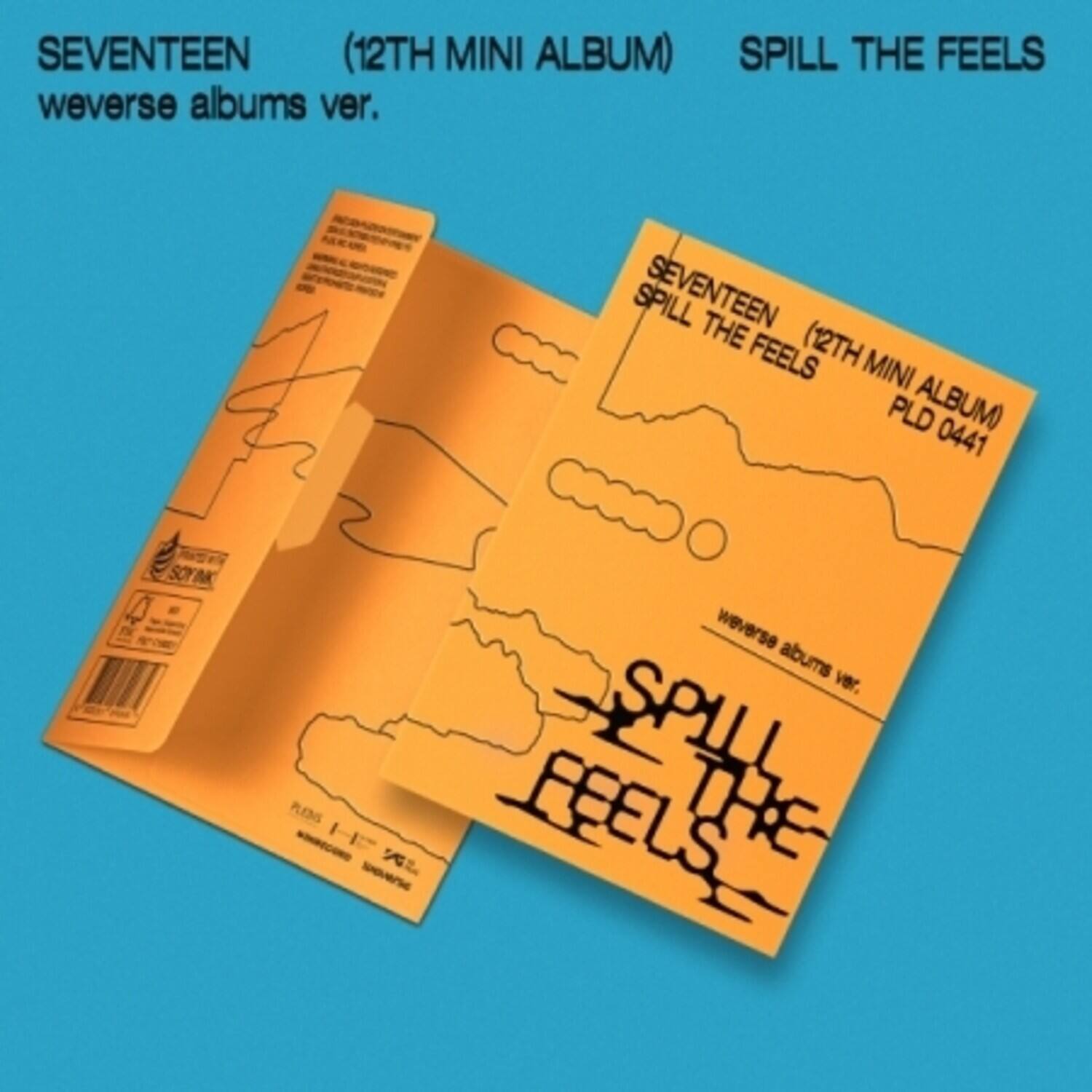 SEVENTEEN (12TH MINI ALBUM) SPILL THE FEELS weverse albums ver. SPILL THE FEELS (12TH MINI ALBUM) 0441 SOYIK weverse albums ver.
