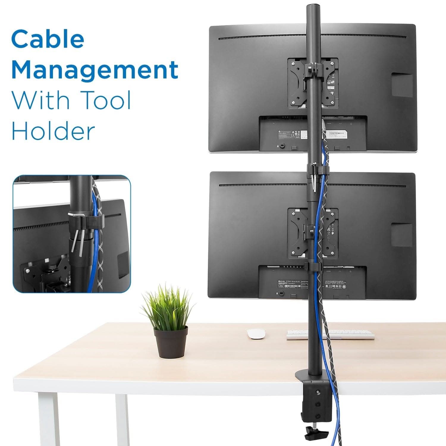 Cable Management With Tool Holder