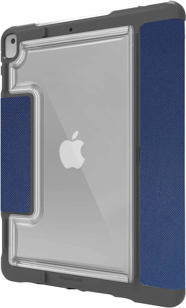 Alt View 12. STM - Dux Plus Duo Folio Case for Apple iPad 10.2" (9th/8th/7th Gen) - Midnight Blue.