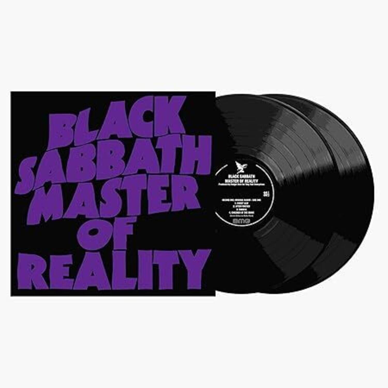 Black Sabbath - Master Of Reality: Deluxe - 140-Gram Black Vinyl with Bonus Tracks   - VINYL LP