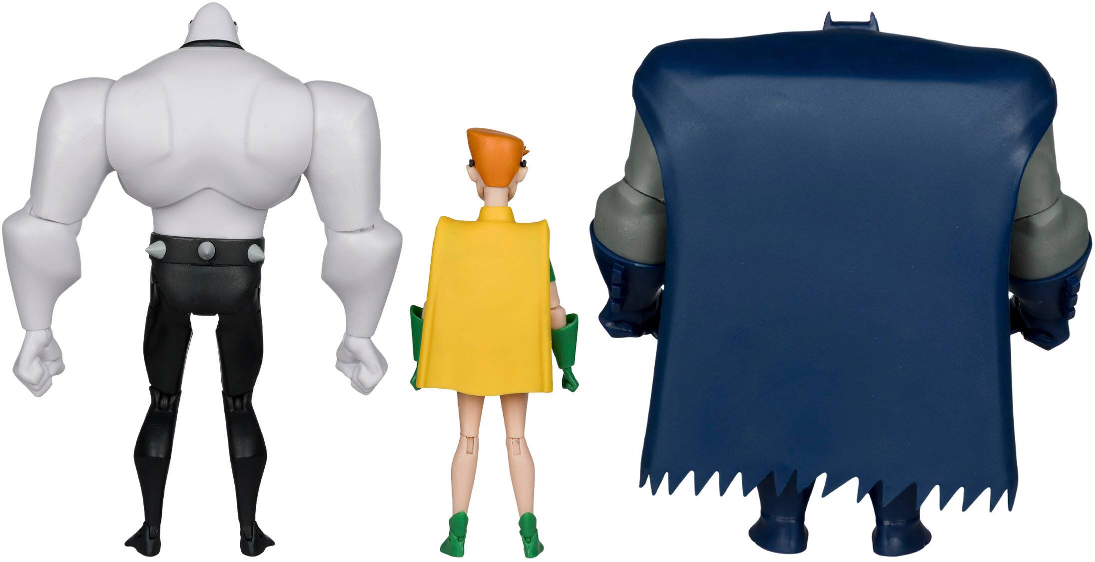 Back. McFarlane Toys - DC Direct - New Batman Adventures 3pk - Batman, Mutant Leader, and Robin (Legends of The Dark Knight).