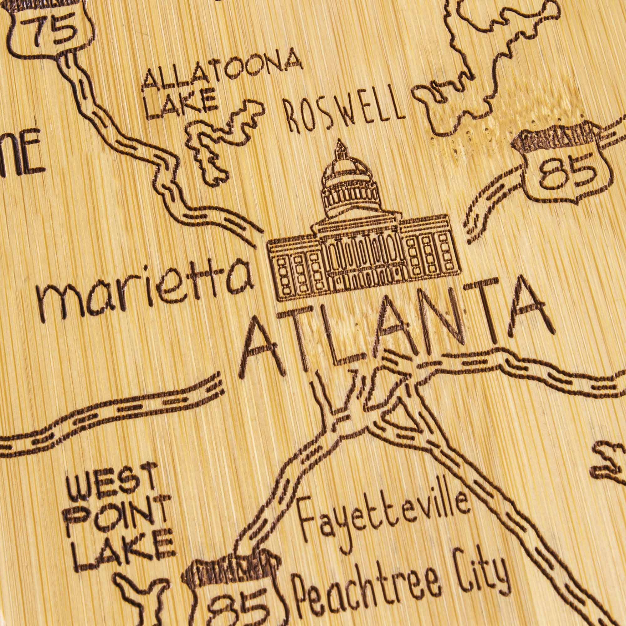75 ALLATOONA LAKE ROSWELL NE 85 Marietta ATLANTA WEST POINT LAKE Fayetteville Peachtree City