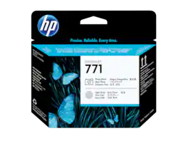 HP - 771 Photo Black/Light Gray DesignJet Printhead, CE020A