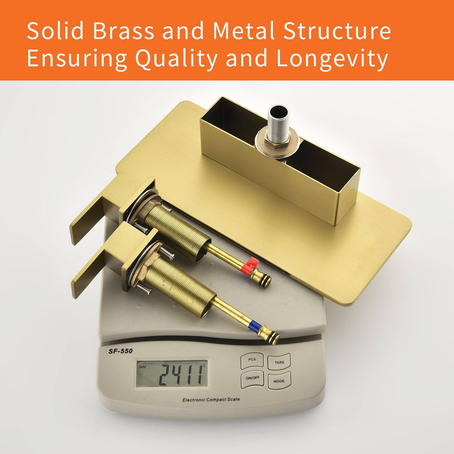 Solid Brass and Metal Structure Ensuring Quality and Longevity

SF-550 Electronic Compact Scale

2411