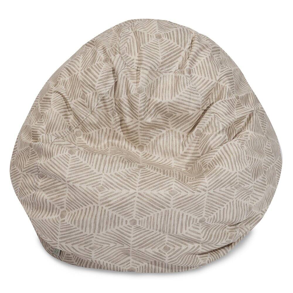 Majestic Home - Small Bean Bag Charlie Metallic - Beige
