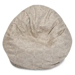 Majestic Home - Small Bean Bag Charlie Metallic - Beige