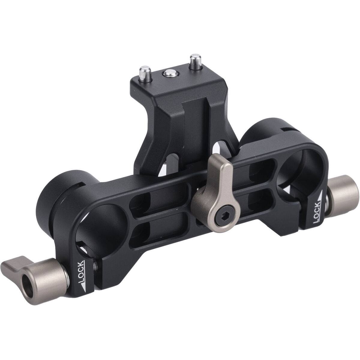 Alt View 1. Tilta - Tilta 15mm LWS Support for Mirage Matte Box, Black.