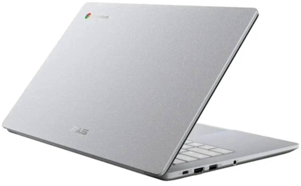 Back. ASUS - CX14 Chromebook 14.0 FHD DisplayCeleron N4500, 8GB, 128GB SSD, Intel UHD, WiFi 6, Webcam, Chrome OS - Gray.