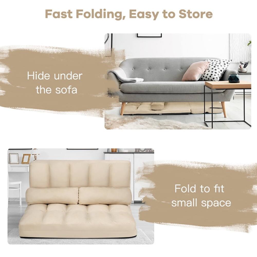 Fast Folding, Easy to Store

Hide under the sofa

Fold to fit small space