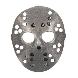 Nerd Block - Friday the 13th Jason Voorhees Hockey Mask Pin - Silver