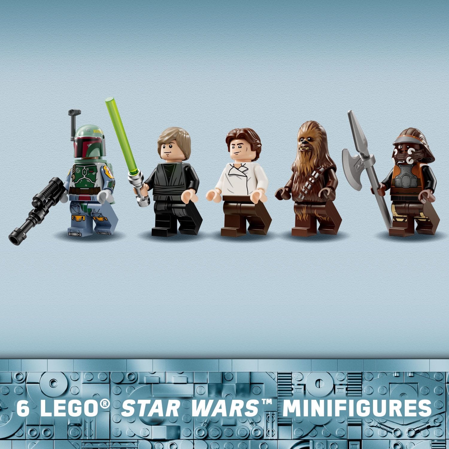 6 LEGO STAR WARS MINIFIGURES
