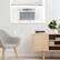Alt View 5. Keystone - 1,500 Sq. Ft. 23,200/22,900 BTU 230V Window Air Conditioner with 16,000 BTU Supplemental Heat Function - White.