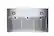 Alt View 3. Hauslane - Hauslane WM-739 36-in Stainless Steel Wall Mount Range Hood - Silver.