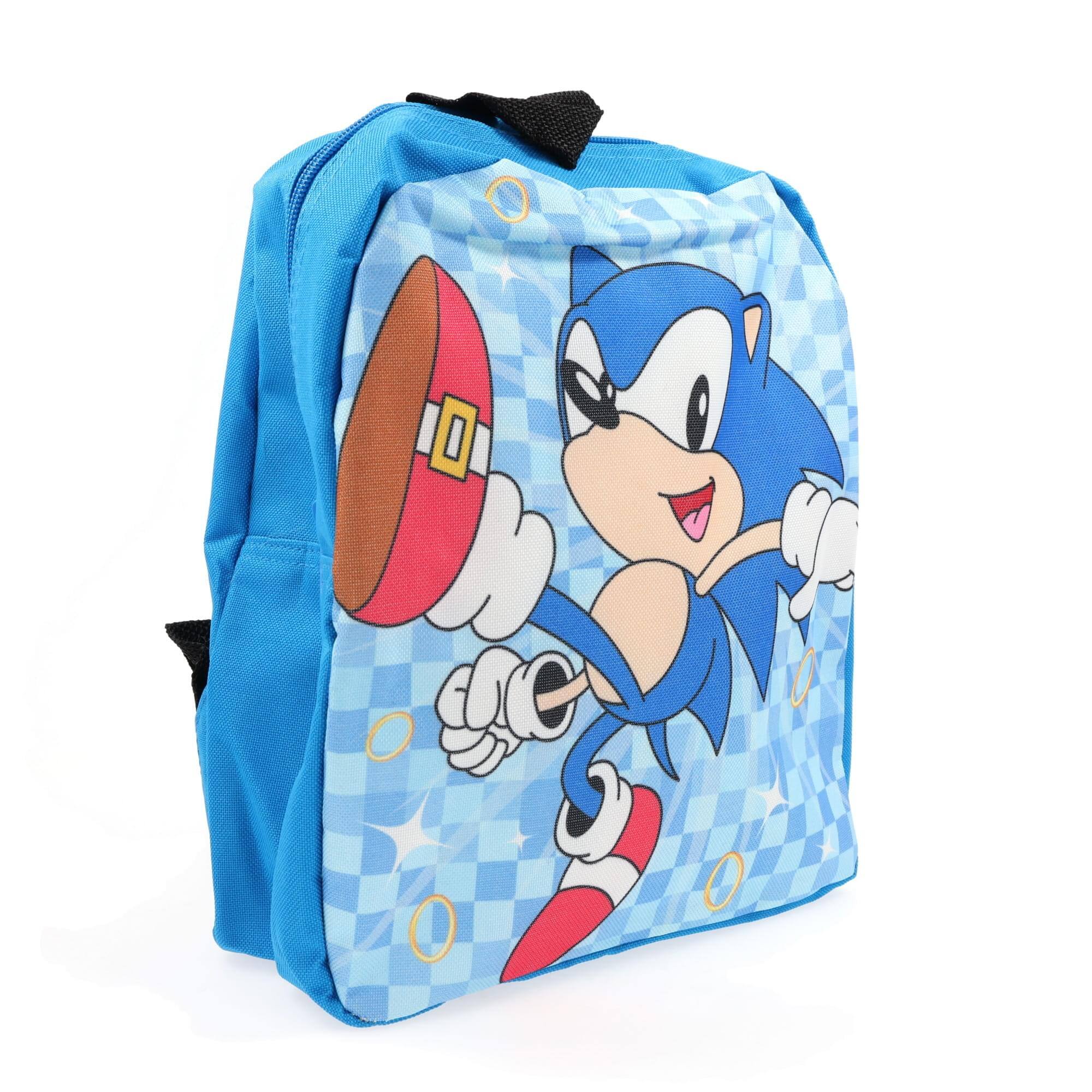 Alt View 1. Bioworld - Sega Sonic The Hedgehog Action Junior Backpack - Blue.