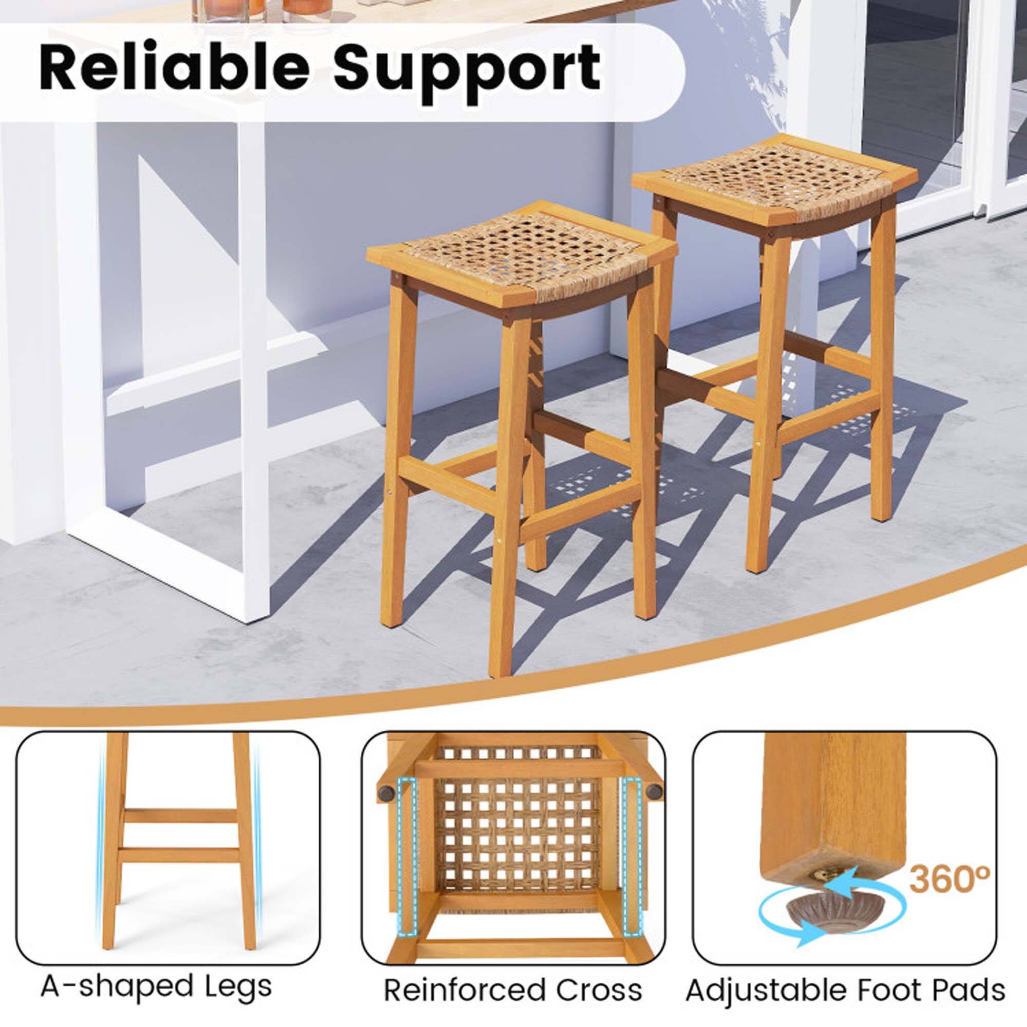 Reliable Support

A-shaped Legs
Reinforced Cross
Adjustable Foot Pads
