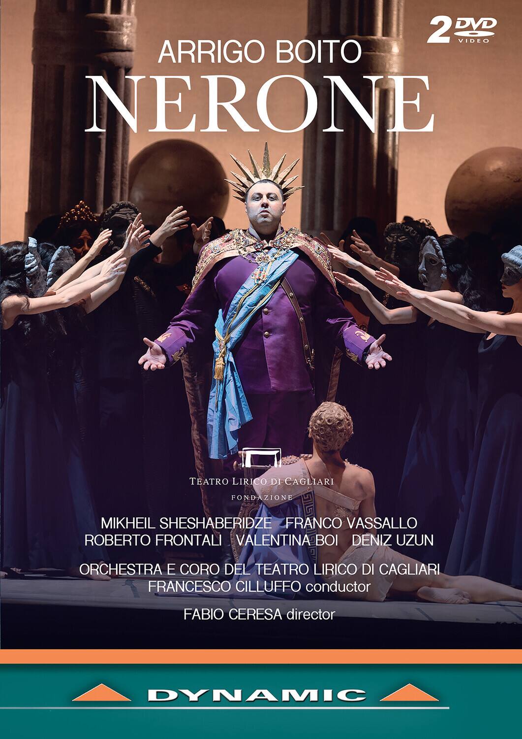 Front. Mikheil Sheshaberidze - Boito: Nerone   - DVD.