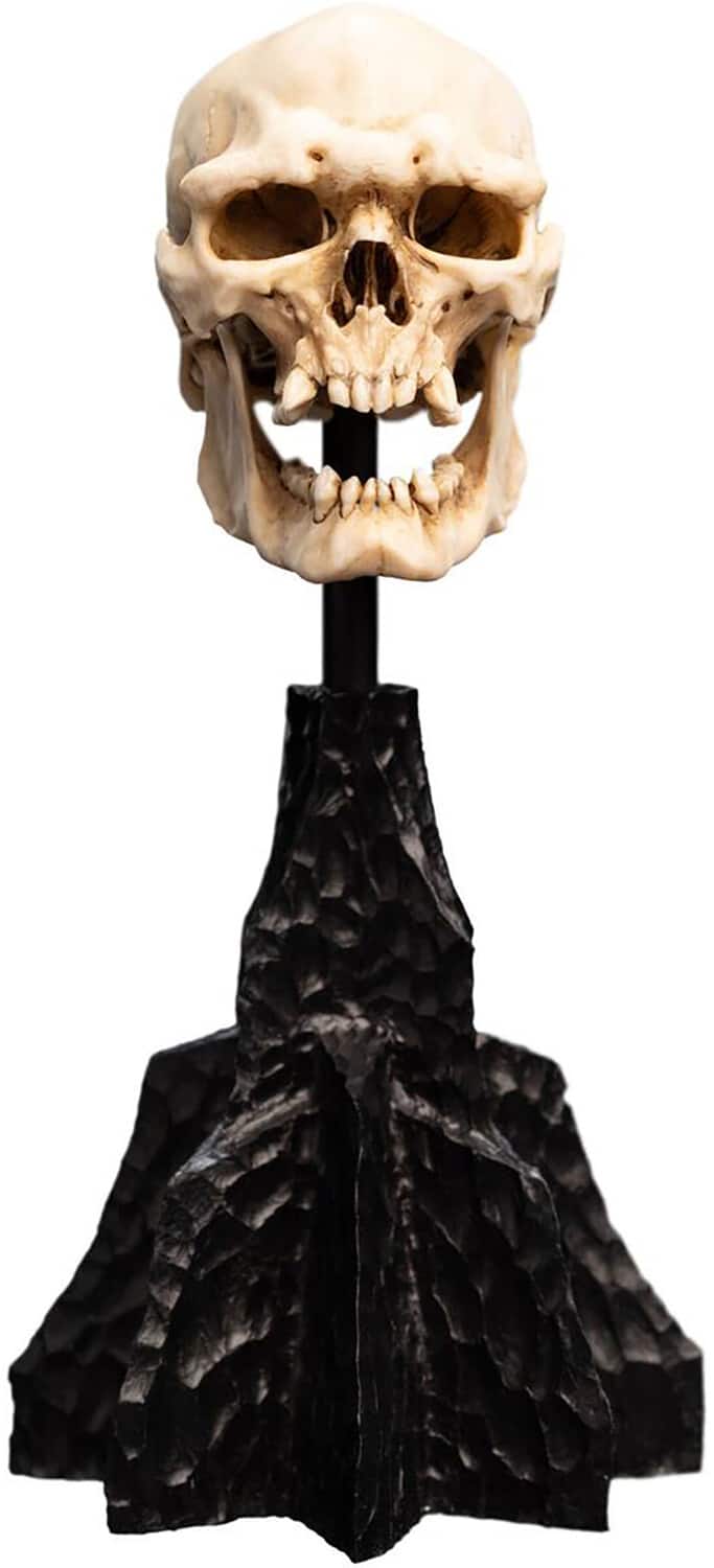 Weta Workshop - Polystone - The Lord of the Rings Trilogy - Skull of a Mordor Orc Miniature Polystone - COLLECTIBLES - Multicolor