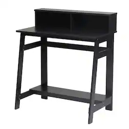 BisonOffice - A Frame Computer Desk with Sleek Design and Sturdy Construction - Espresso