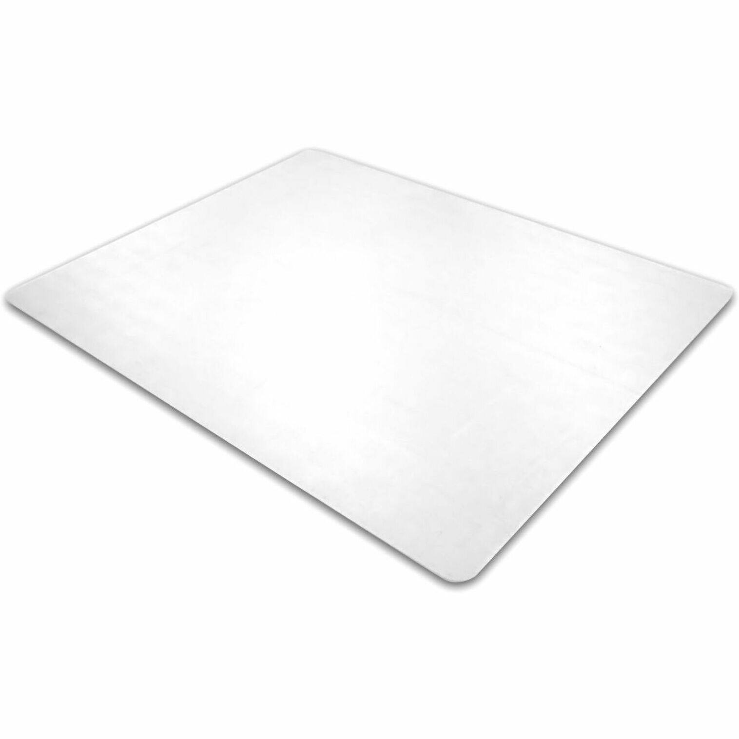 Alt View 16. Floortex - Cleartex Enhanced Polymer Rectangular Chair Mat with Anti-Slip Backing for Hard Floors - 30'' x 48'' - Clear.