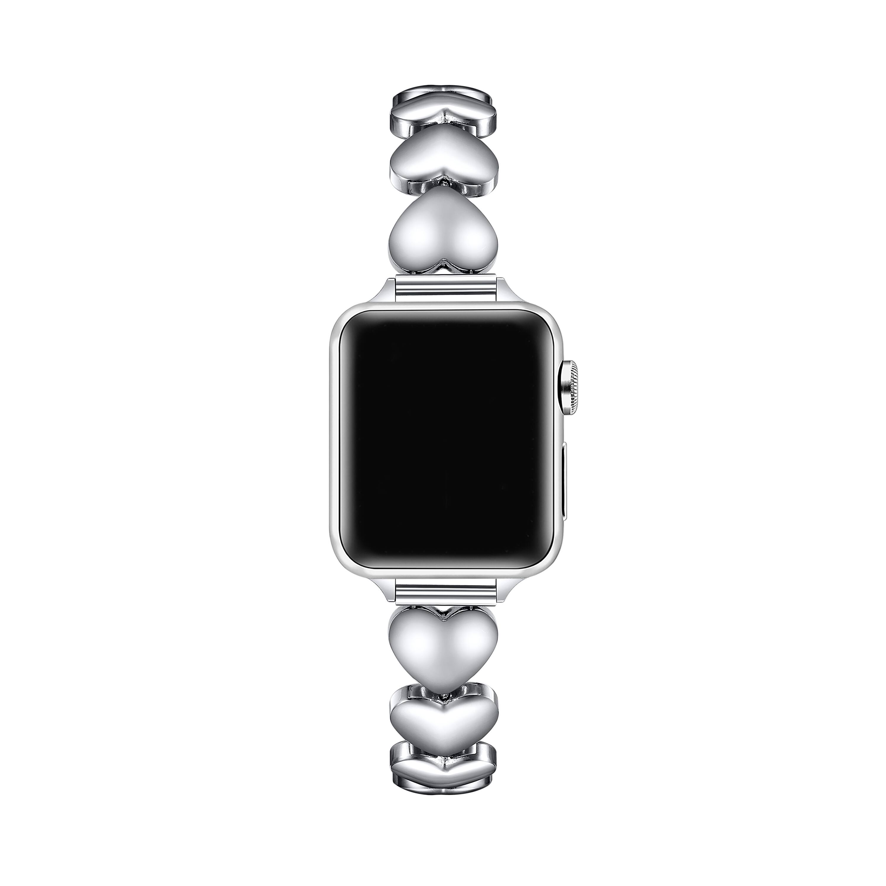 Alt View 2. Posh Tech - Aphrodite Band for Apple Watch - Silver.