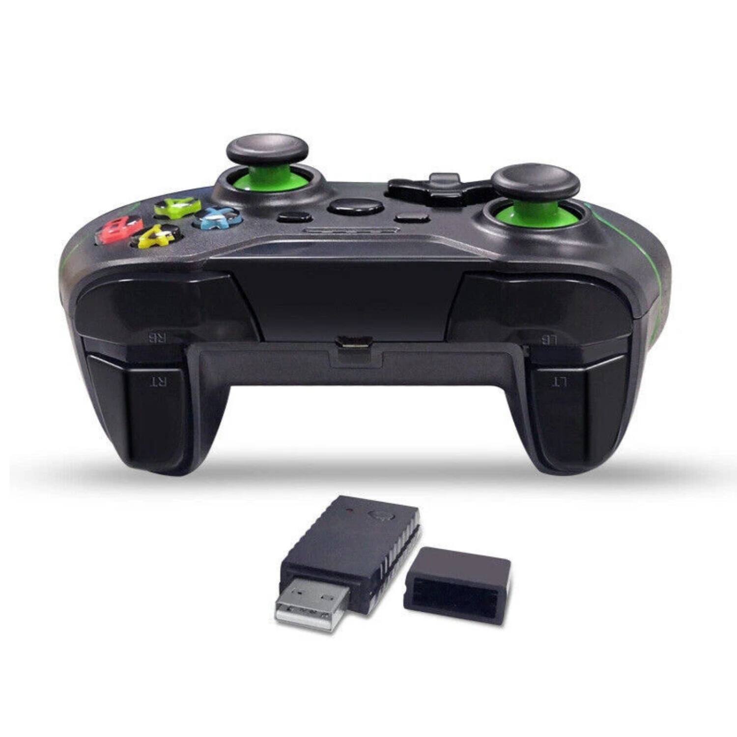 Left. Home Collection - Wireless 2.4G Game Controller for Xbox One S/X/E & Windows PC - Black - Black.