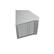 Left. Forno Appliances - Palazzo 48" Wall-Mounted Ducted Ventilation Range Hood - Silver.